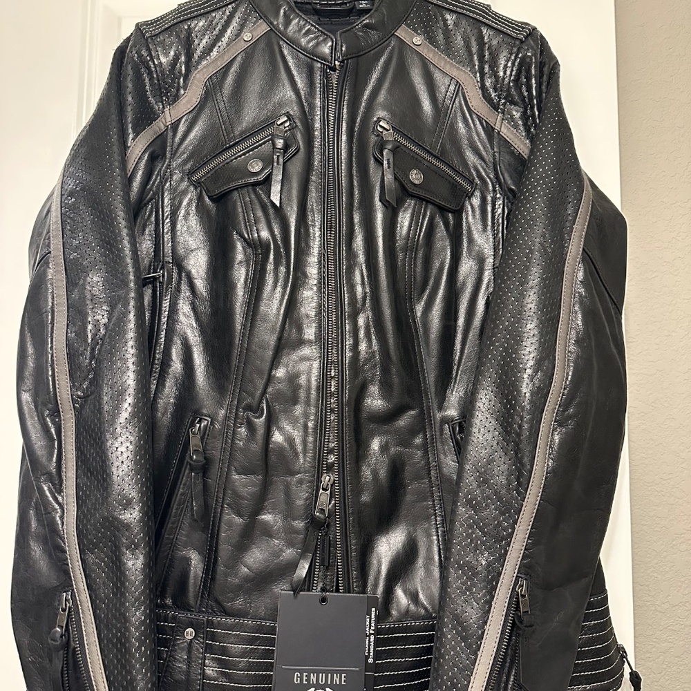 Harley Davidson Women’s Hairpin Riding Jacket - Picture 3 of 3